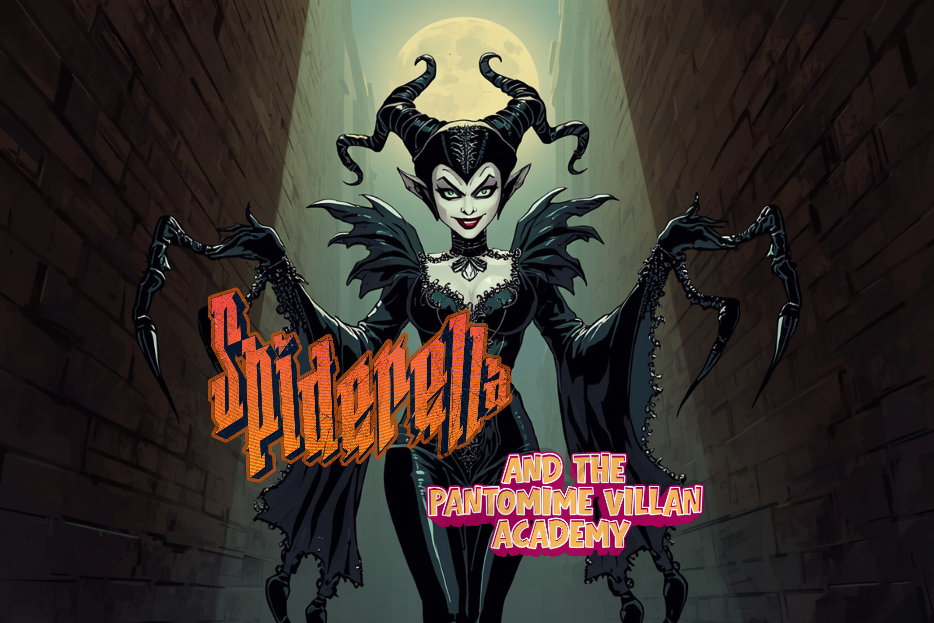 Spiderella and the Pantomime Villain Academy